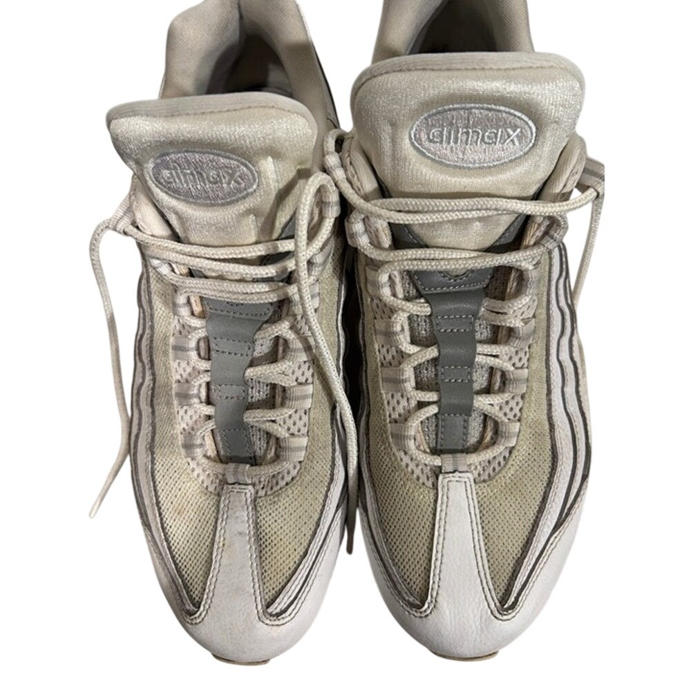 Nike Air Max 95 White/Grey‎ Sneakers Men's Size 12